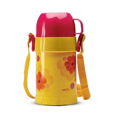 Milton Eiffel 500 Plastic Insulated Hot And Cold Flask 480 Ml Yellow At 239 Piece Milton