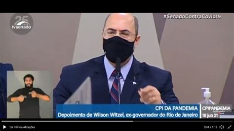 V Deo Witzel Bate Boca Fl Vio Bolsonaro Ap S Dizer Que Foi