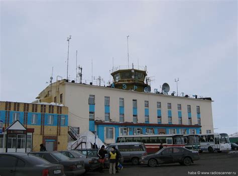Здание аэропорта Норильска.