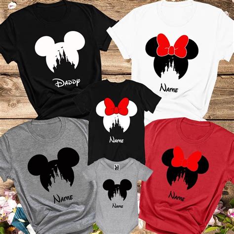 2022 Disney Family Shirts Matching Disney World Vacation Shirts ...