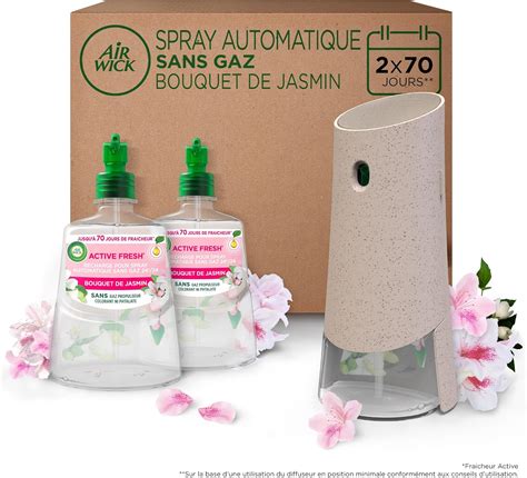 Air Wick D Sodorisant Maison Spray Automatique Sans Gaz Active Fresh