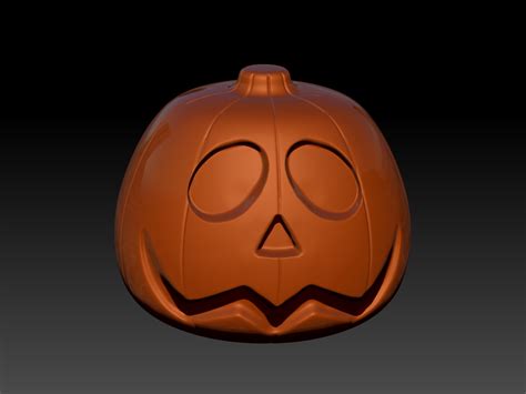 3d File Halloween Pumpkin Candle・3d Printing Design To Download・cults