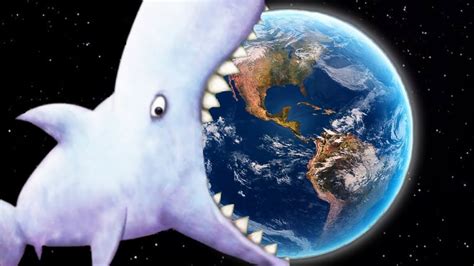 Giant Shark Eats The EARTH Taste Blue Ending YouTube