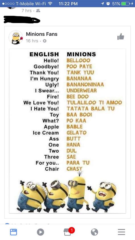 Minion Language App