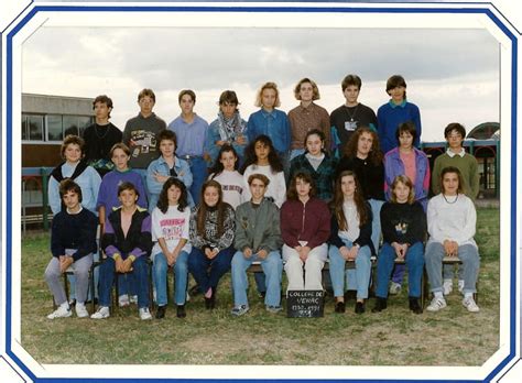 Photo de classe 3e1 de 1991 Collège Copains d avant