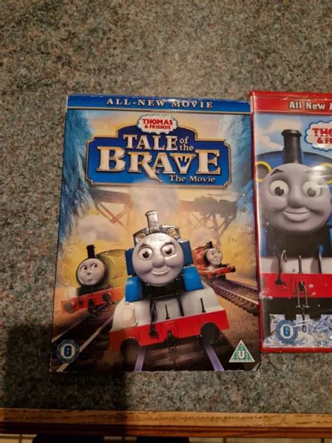 THOMAS AND FRIENDS - Splish, Splash, Splosh and Tale of the Brave 2 New Dvds £8.95 - PicClick UK