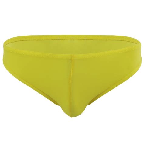 Men Soft Shiny Sheer Mesh Underwear Bikini Briefs Sissy Pouch Panties Crossdress Ebay