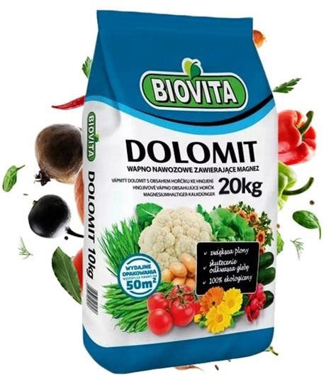 Dolomit Naw Z Sypki Wapno Nawozowe Magnez Kg Wydajny