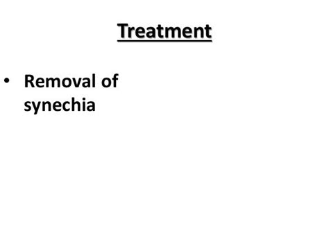 Nasal synechia