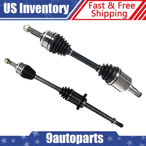 For Nissan Altima L Auto Trans Fwd Front Pair Cv Axle