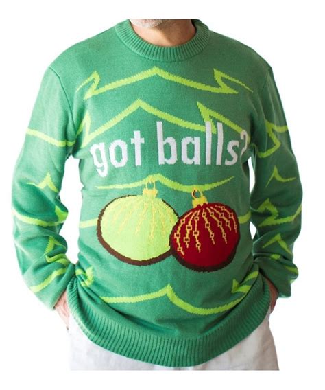 Mens Got Balls Ugly Christmas Sweater Cn127t7g4dp