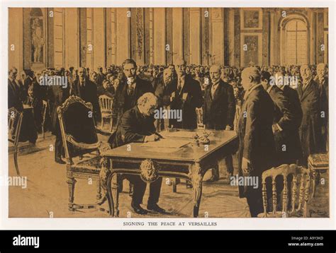 Treaty Versailles Immagini E Fotografie Stock Ad Alta Risoluzione Alamy