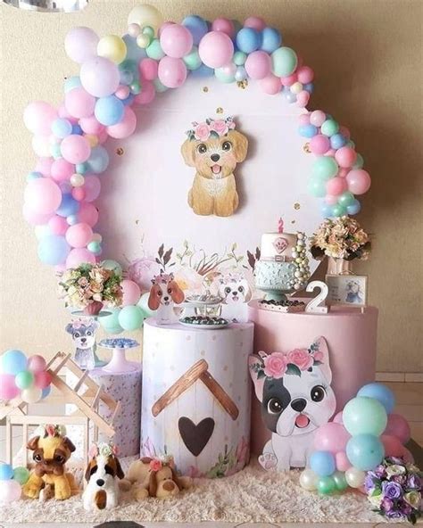 Ideas para una fiesta temática de perritos Ideas para una fiesta te