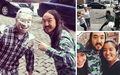 Watch Steve Aoki Cake Two Girls In The Face In Front Of Our Office