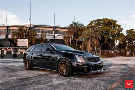 850hp Cadillac Cts V Wagon On Vossen Vfs 2