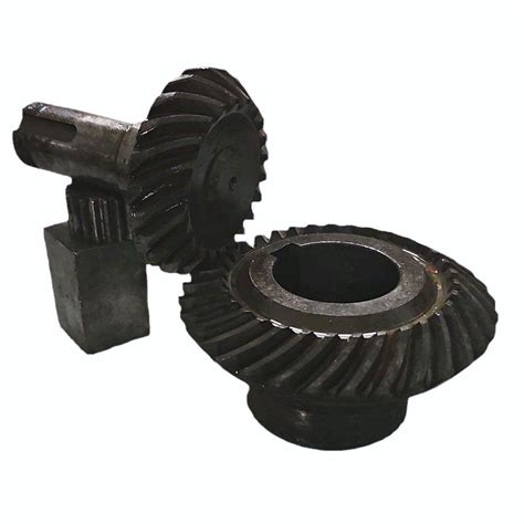 Round Head A Hypoid Spiral Bevel Gear And Pinion For Industrial At