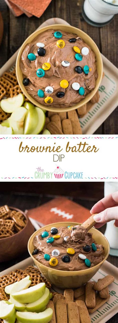 Brownie Batter Dip The Crumby Kitchen