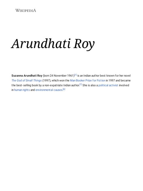 Arundhati Roy | PDF