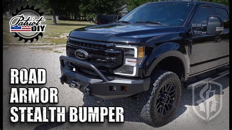 Road Armor Stealth Winch Bumper F250 SuperDuty YouTube