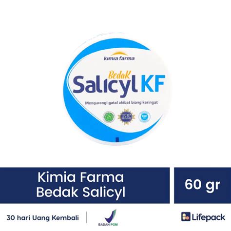 Kimia Farma Salicyl Talk 60 Gr Bedak Tabur Bedak Pengurang Gatal