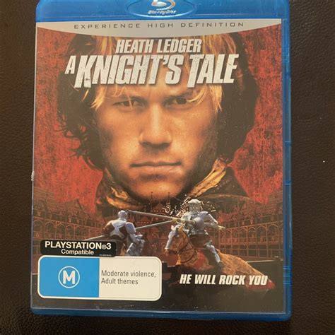 A Knights Tale Blu Ray 2007 Heath Ledger All Regions Retro Unit