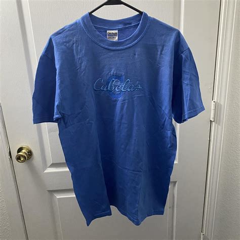 Gildan Mens Blue T Shirt Depop