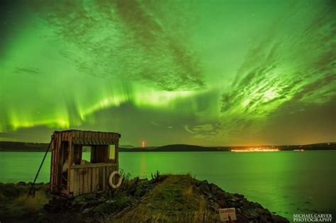 Pretty Mental This The Northern Lights Over Inverness Tonight Pic