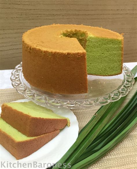 Pandan Chiffon Cake Artofit