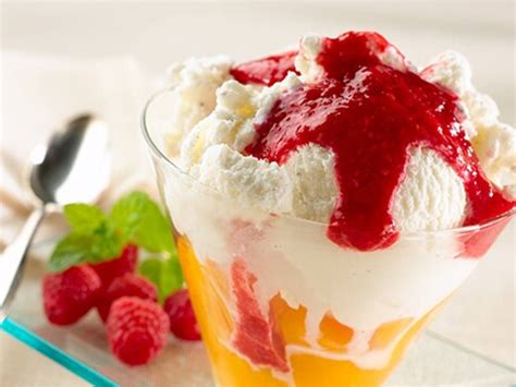 Easy Peach Melba Recipe