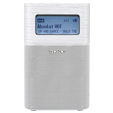 Sony XDR V1BTDW DAB Radio M Bluetooth Hvid 1715 DKK