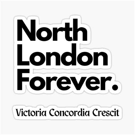 "Arsenal - North London Forever" Sticker for Sale by TripleADisenos | Redbubble