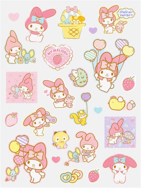 Sanrio Characters Stickers Printable