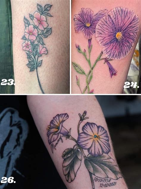 31+ Petunia Tattoo Ideas & Their Meaning - Tattoo Glee