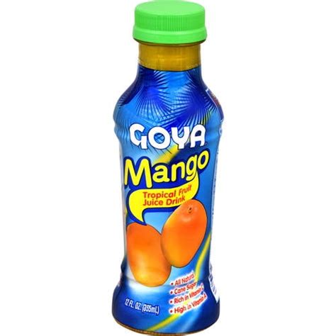 Goya Mango Tropical Beverage 16 Oz