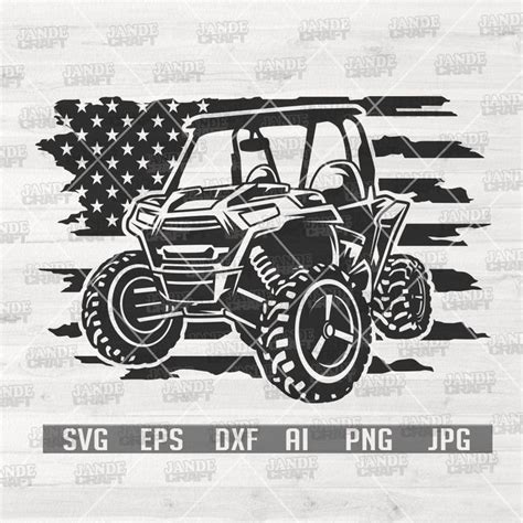 Us Atv Svg Atv Clipart Atv Cutfile Atv Shirt Svg Atv Rider Svg Atv