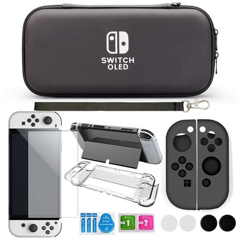 Kit De Acess Rios Estojo Para Nintendo Switch Oled Em