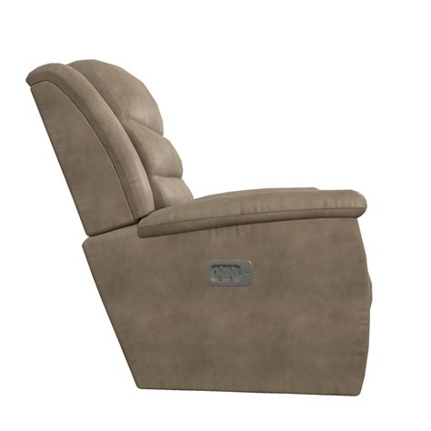 La Z Boy Redwood Power Leather Look Recliner With Wall Recline 16x776