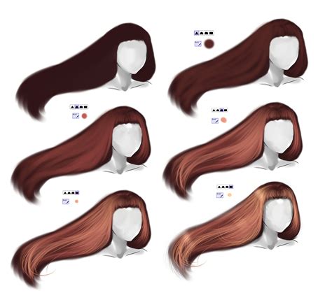 Hair Tutorial by ryky on DeviantArt