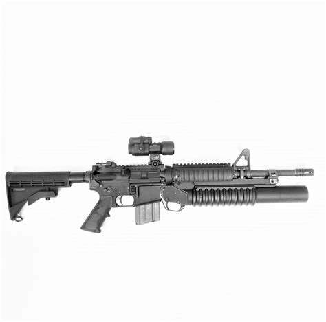 Lmt M203 12 Grenade Flare Launcher 37mm Barrel For Sale