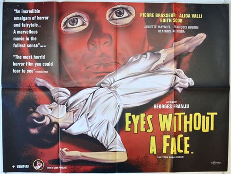 Eyes Without A Face Aka Les Yeux Sans Visage Original Quad Movie