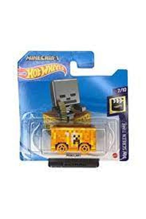 Hot Wheels Minecraft Carrinho Minecart Mattel Filme e Série Mattel Nunca Usado enjoei