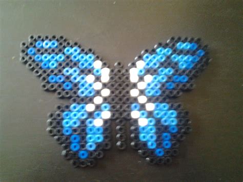 Simple Perler Bead Butterfly