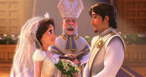 Rapunzel And Eugene Wedding Eugene And Rapunzel Fitzherbert Photo