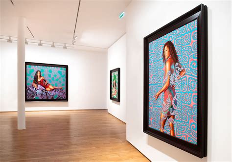 Kehinde Wiley Tahiti At Templon Grenier Saint Lazare Paris