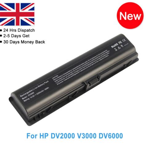 REPLACE BATTERY HSTNN DB31 HSTNN DB42 HSTNN Q33C For HP DV2000 V3000