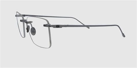 David Jones Transparent Rimless Rectangle Eyeglasses E10c1099182 ₹7990