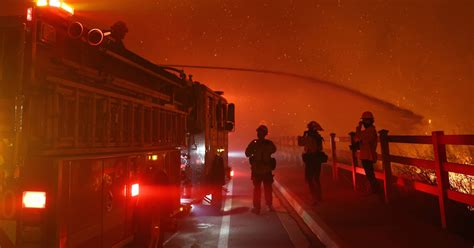 Franklin Fire Thousands Warned To Evacuate In California As Blaze