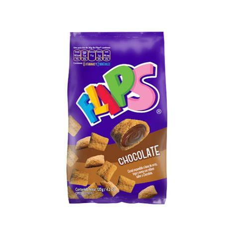 Cereal Flips Chocolate 120 Gramos Compras Farmacia