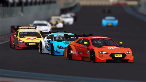 T Dtm Abudhabi Liga Vpg Corridas Virtuais