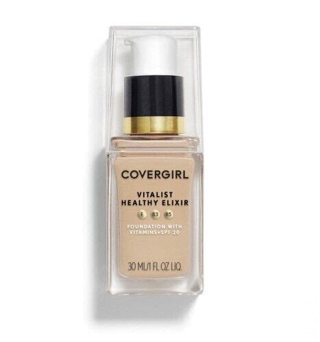 CoverGirl Vitalist Healthy Elixir Foundation Ivory 705 2pk EBay